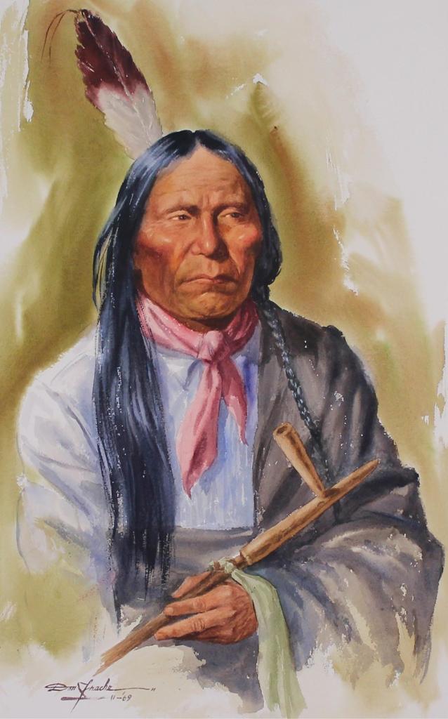 Don Frache (1919-1994) - Red Cloud; 1969