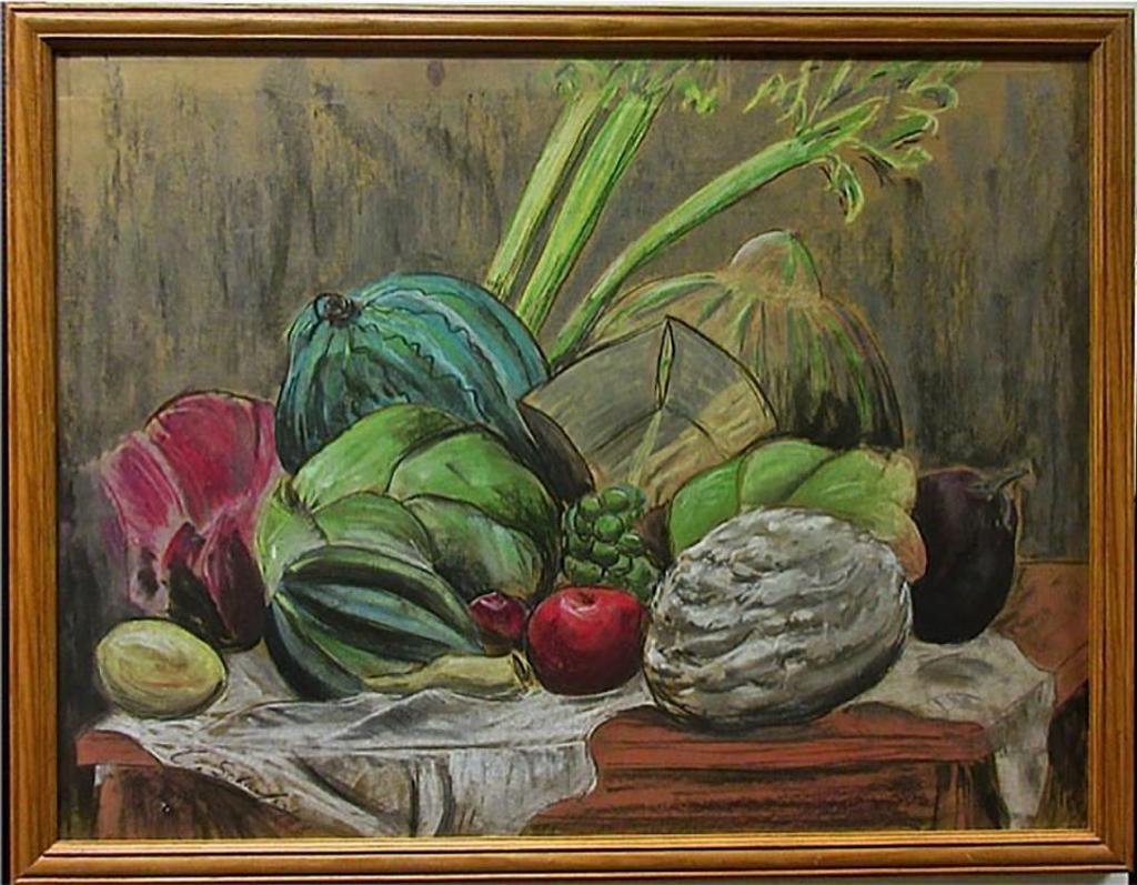 Carl Fellman Schaefer (1903-1995) - Harvest Still Life