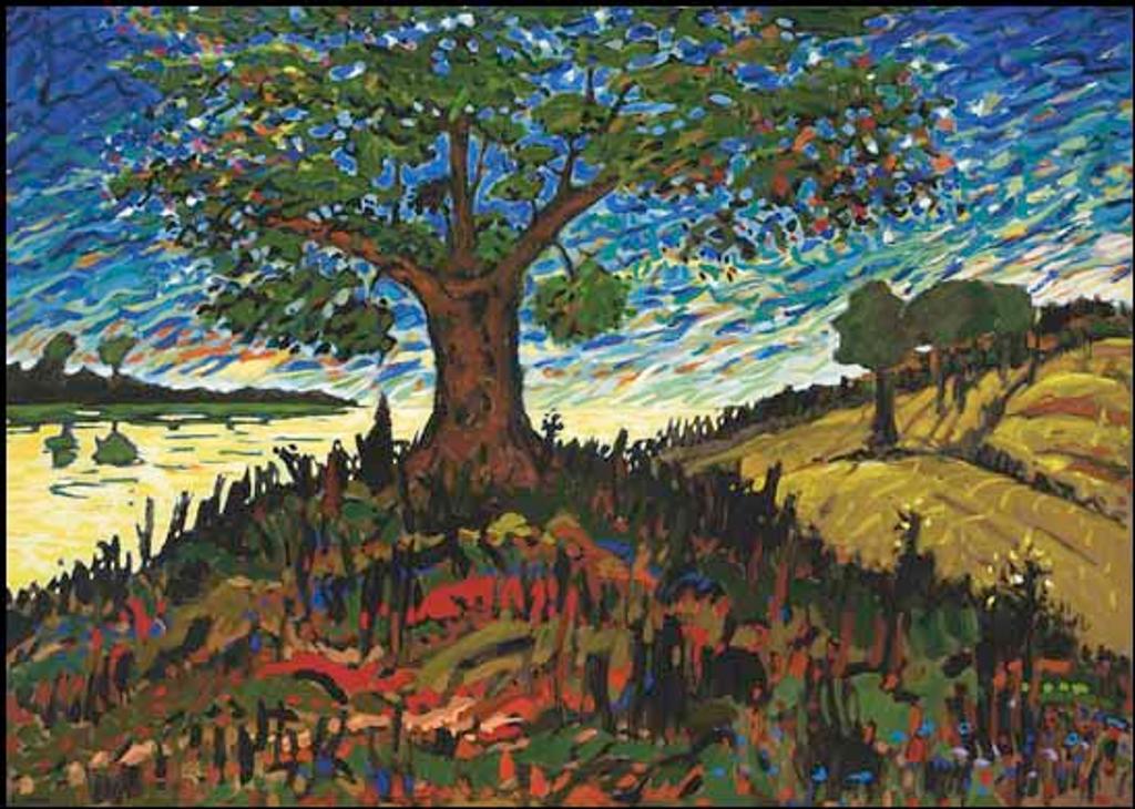 Yehouda Leon Chaki (1938-2023) - Spring Landscape 8043