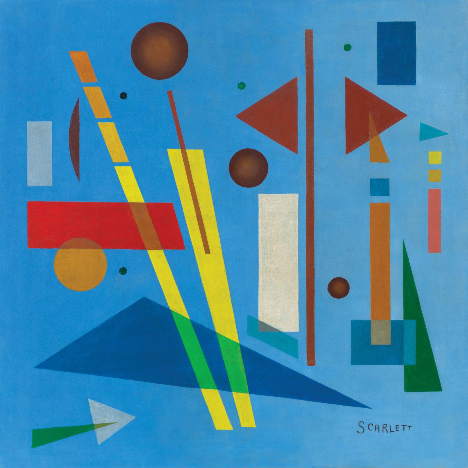 Rolph Scarlett (1889-1984) - Abstract Composition