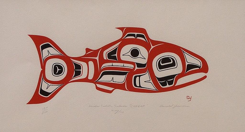 Don Yeomans (1958) - Haida Silver Salmon Cheena