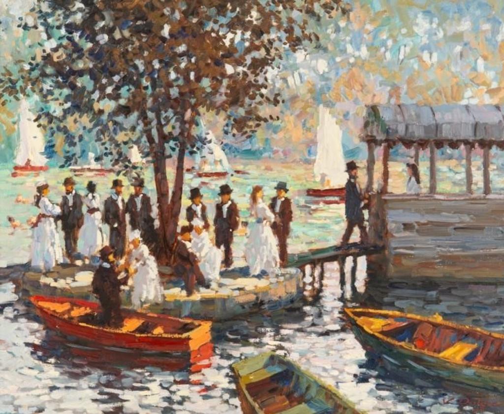 Vadim Dolgov (1962) - Boating Scene