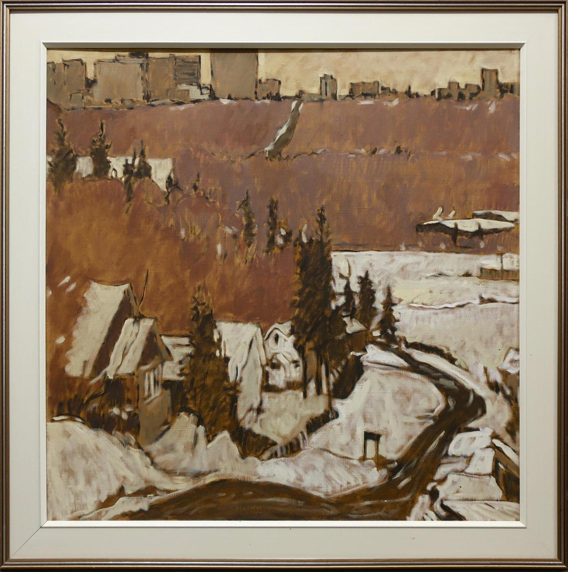 Robert Francis Michael McInnis (1942) - The Road Down - Skunk Hollow, Edmonton