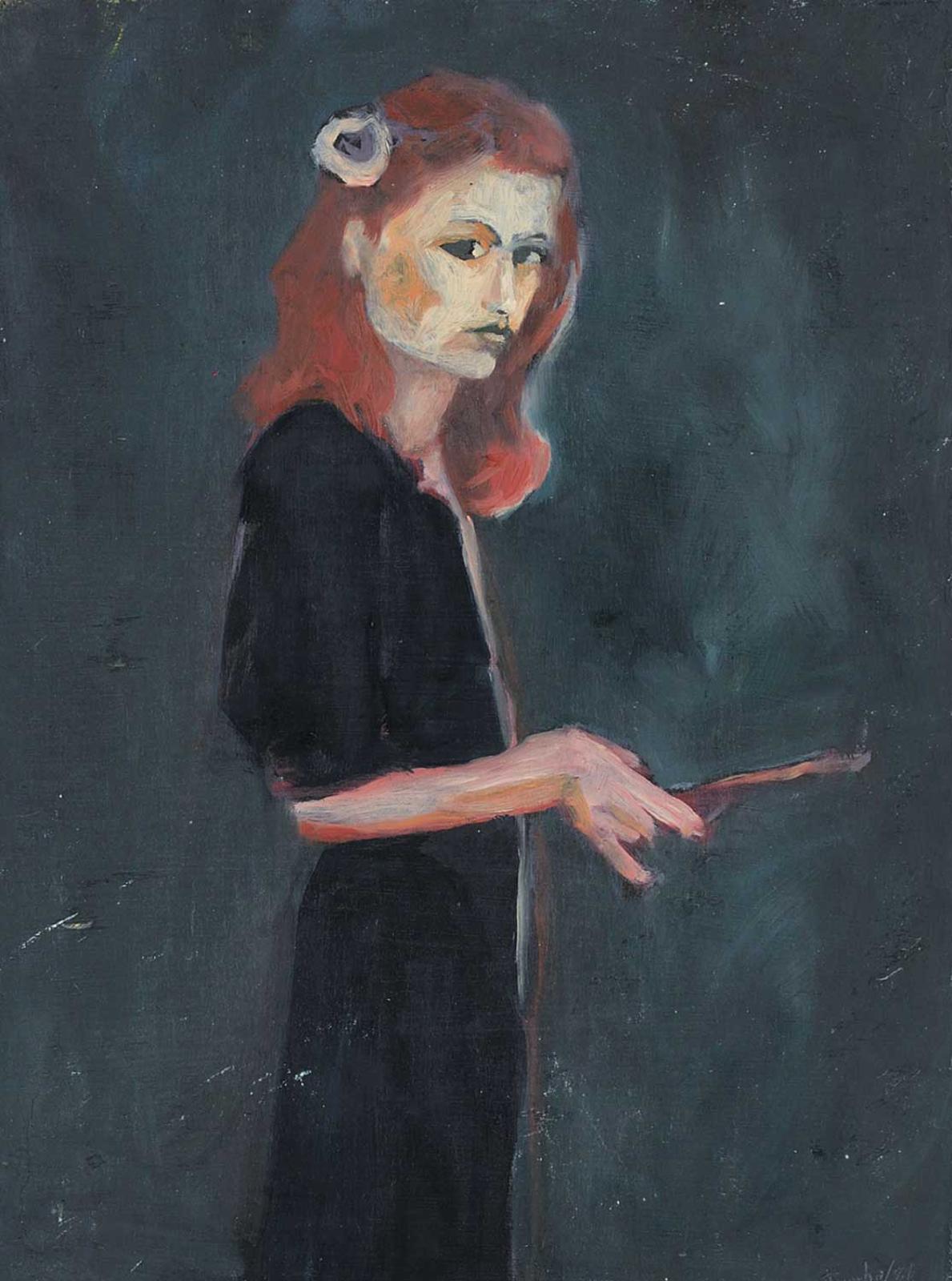 Douglas Jamha - Untitled - Lady in Black