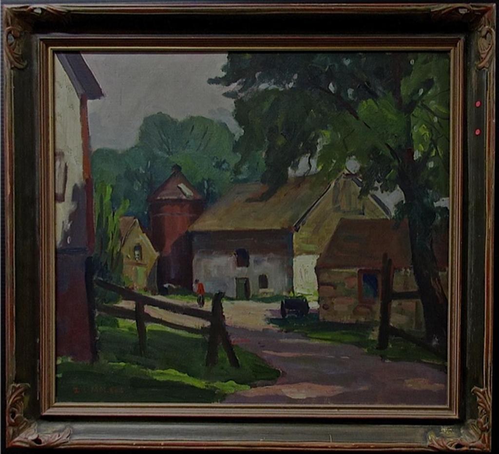 Donald Ivan Mcleod (1886-1967) - Untitled (Sunlit Farm)