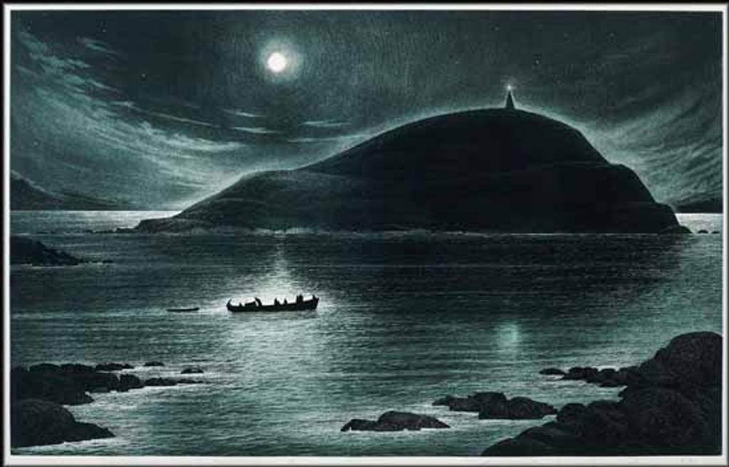 David Lloyd Blackwood (1941-2022) - Wesleyville: Night Passage, Bennett's High Island