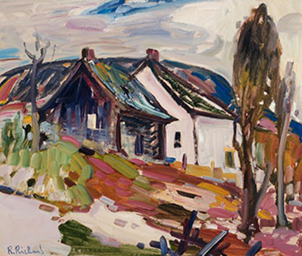 René Jean Richard (1895-1982) - Farmhouse in a Landscape