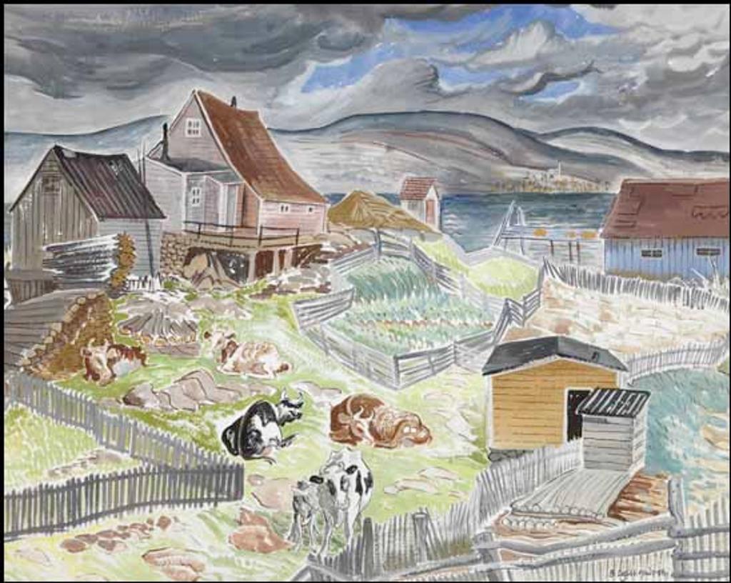 Bobs (Zema Barbara) Cogill Haworth (1900-1988) - Home Sweet Home, Cape Breton, Nova Scotia