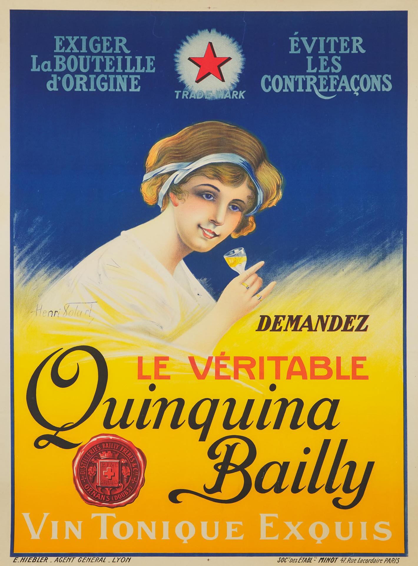 Henri Solart - Quinquina Bailly