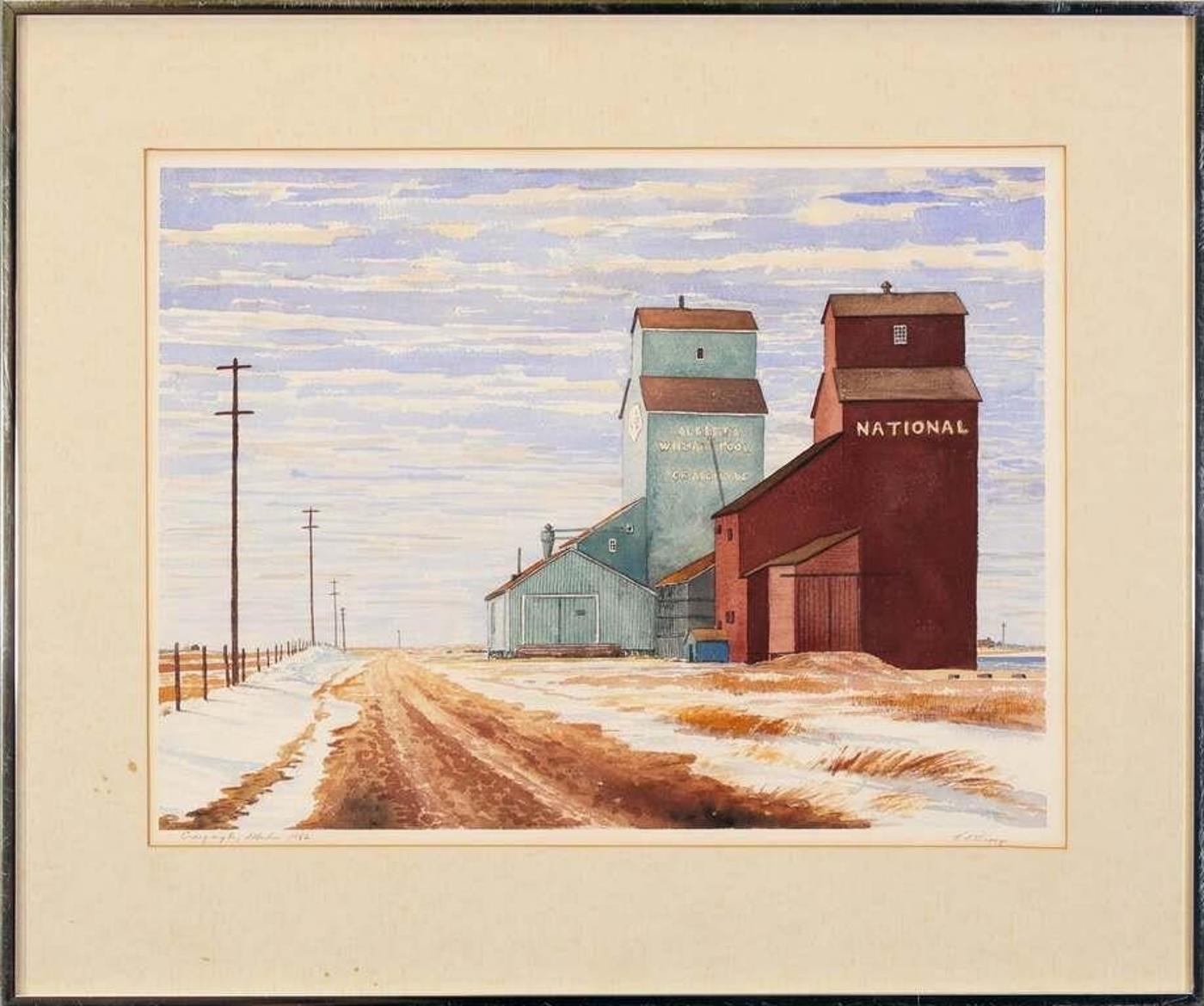 Victor R. Brocz (1925-1999) - Craigmyle, Alberta; 1982