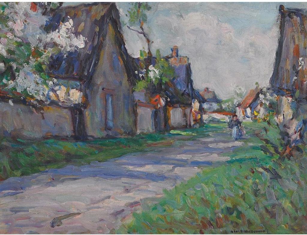 Manly Edward MacDonald (1889-1971) - Spring, Chartres, France