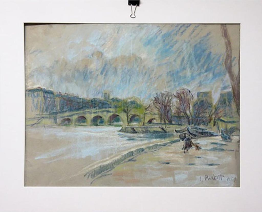 Joseph (Joe) Francis Plaskett (1918-2014) - Bridge Over The Seine
