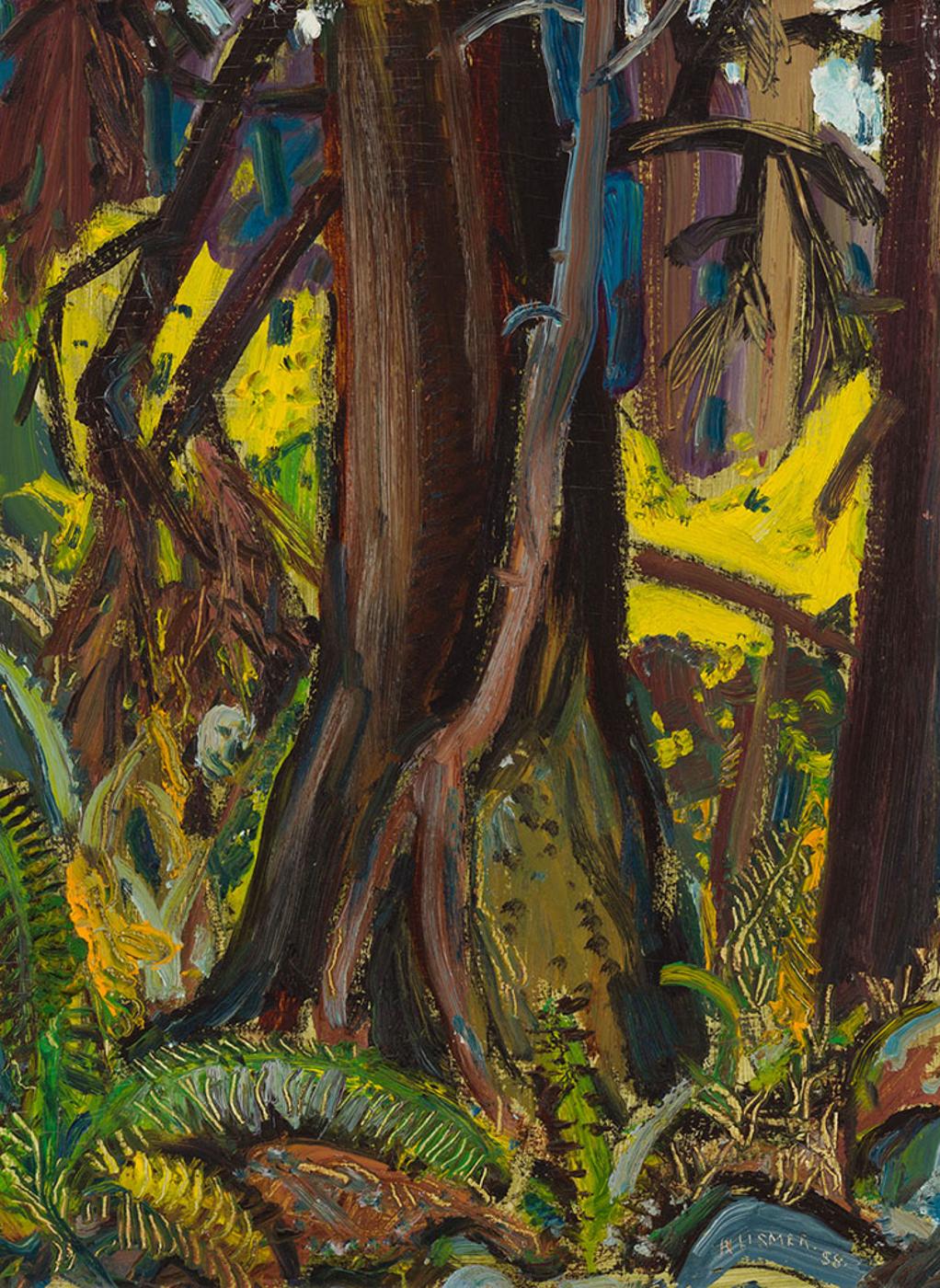 Arthur Lismer (1885-1969) - Tangled Forest, B.C.