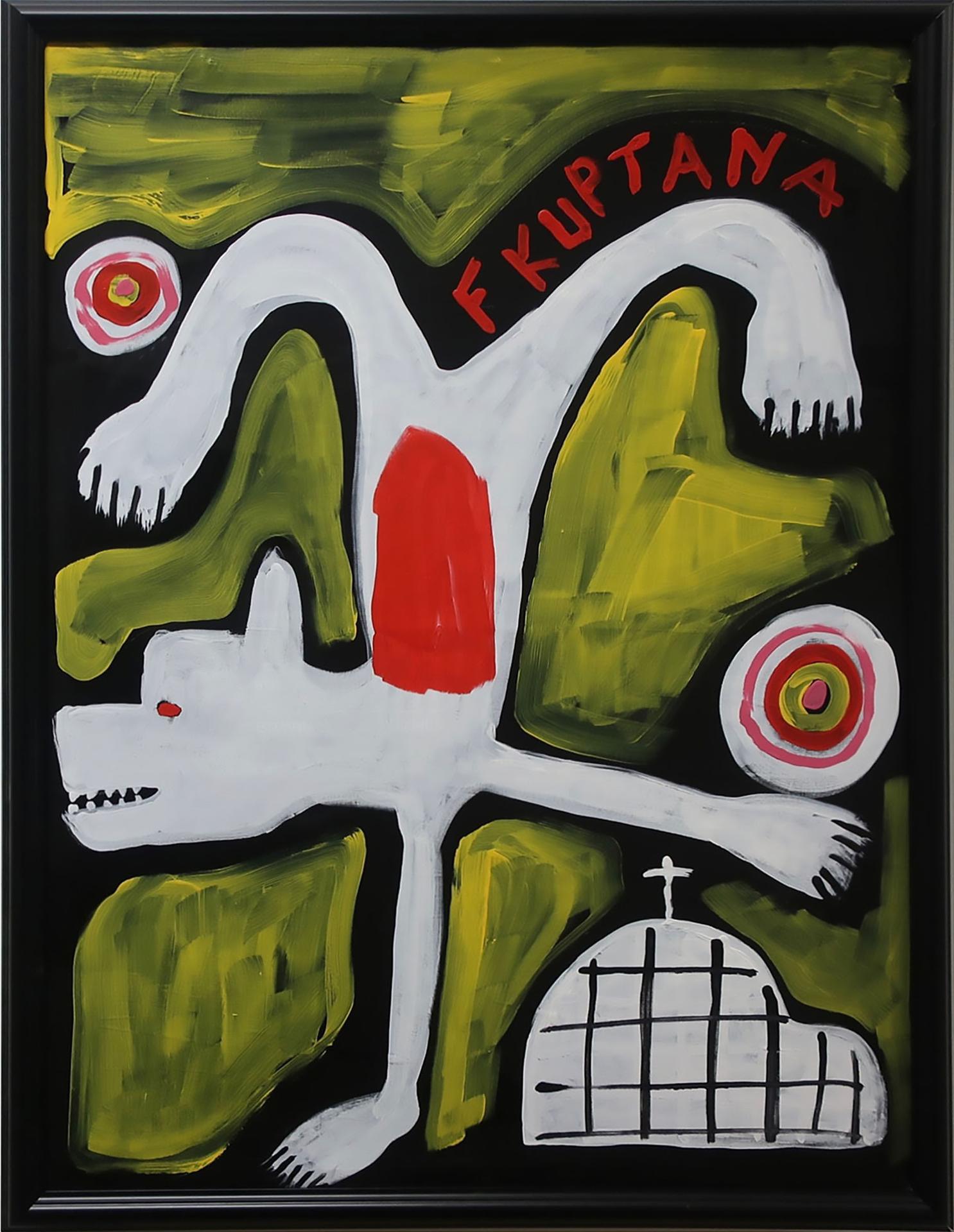 Floyd Kuptana (1964-2021) - Untitled (Balancing Act)