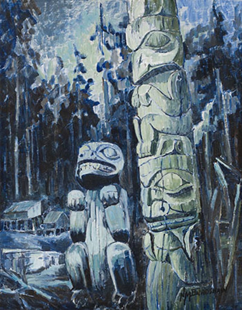 Nell Marion Bradshaw (1904-1997) - Grizzly Bear Pole of Yan