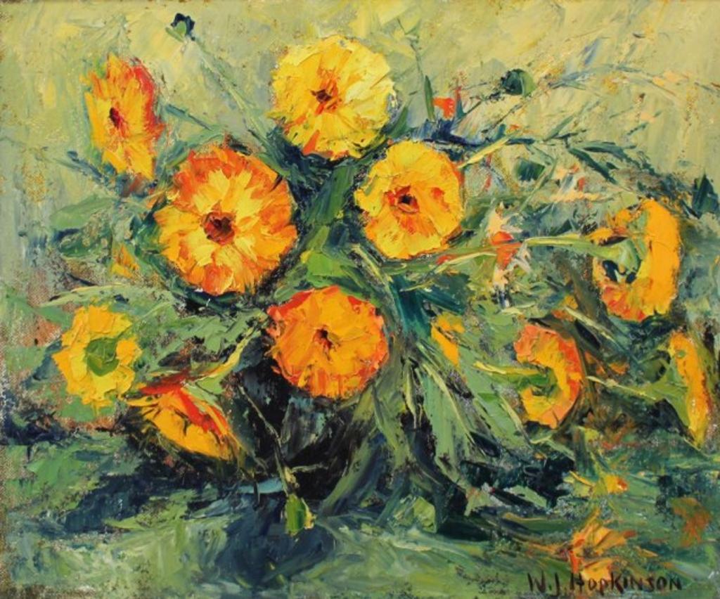 W.J. Hopkinson (1887-1970) - Floral Composition
