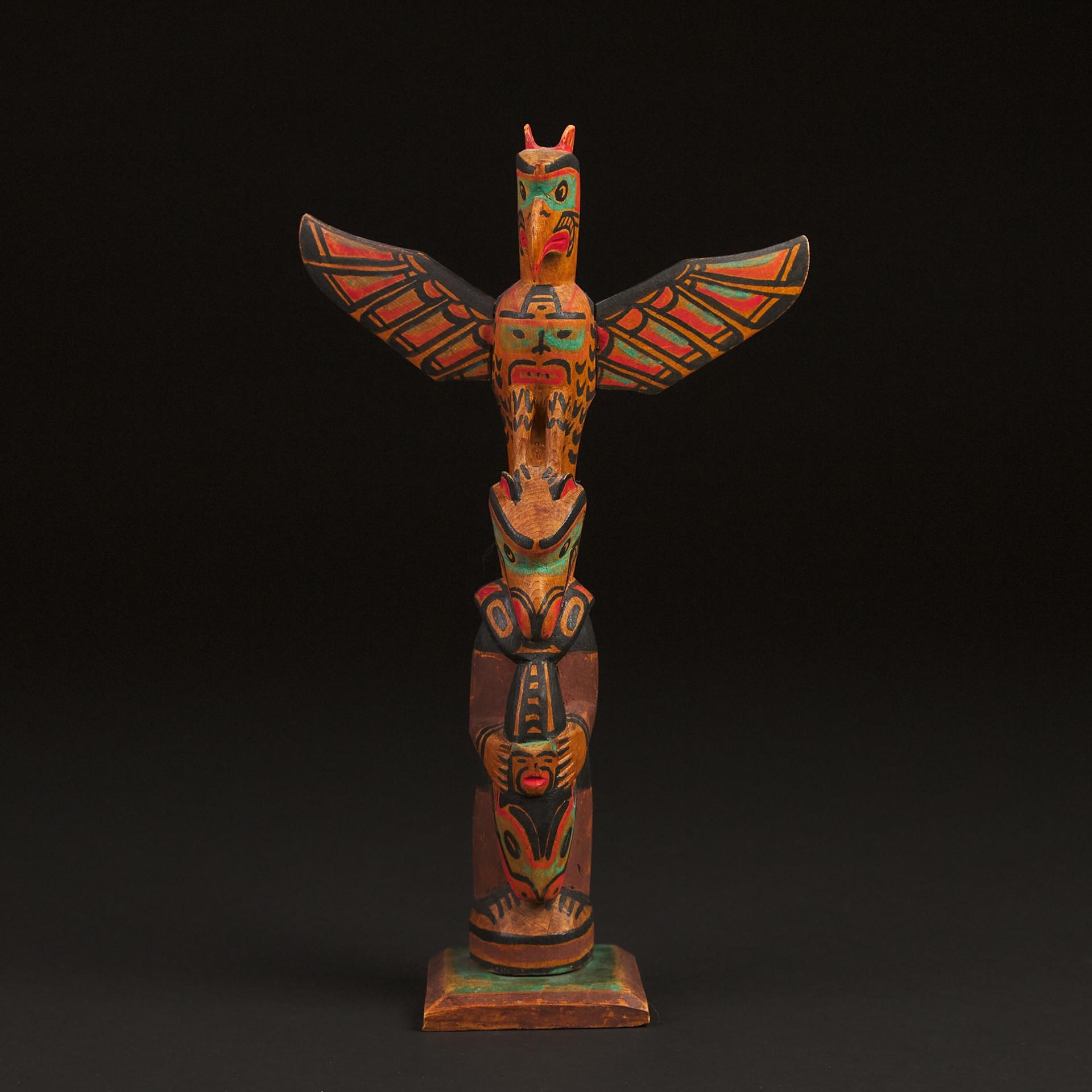 Charles Jones (1836-1892) - Model Totem Pole
