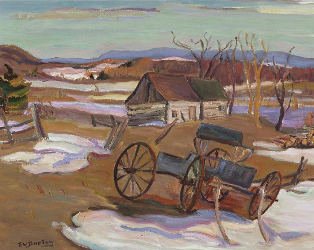 Ralph Wallace Burton (1905-1983) - An Old Buggy, Spring 1961