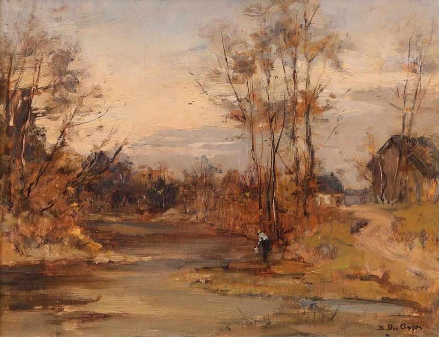 Berthe Des Clayes (1877-1968) - Autumn In The Countryside