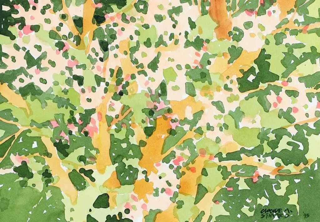 Claude Alphonse Simard (1956-2014) - Fruit Trees In Bloom; 1995