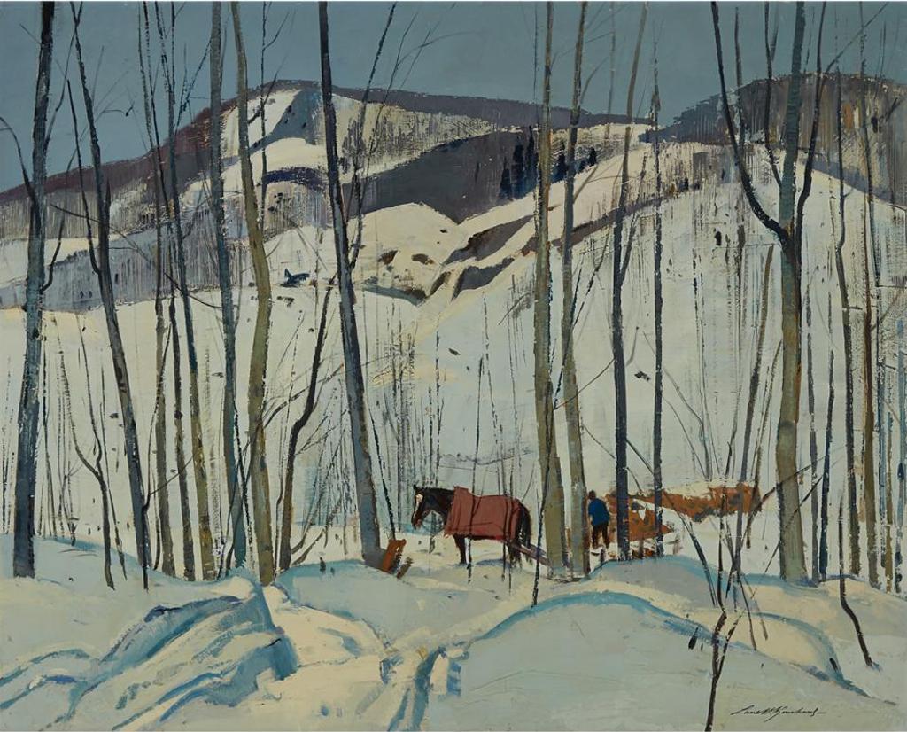 George Lorne Holland Bouchard (1913-1978) - The Wood Lot - (Otter Lake)