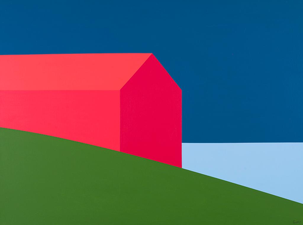 Charles Pachter (1942) - Red Barn