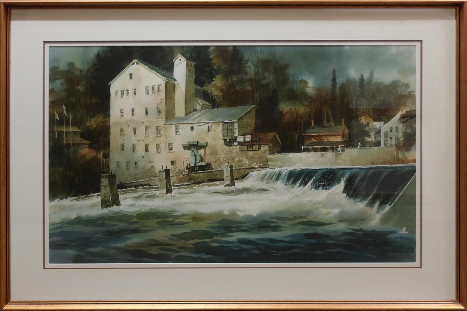 Harry Heine (1924-2004) - Elora Mill, Ontario