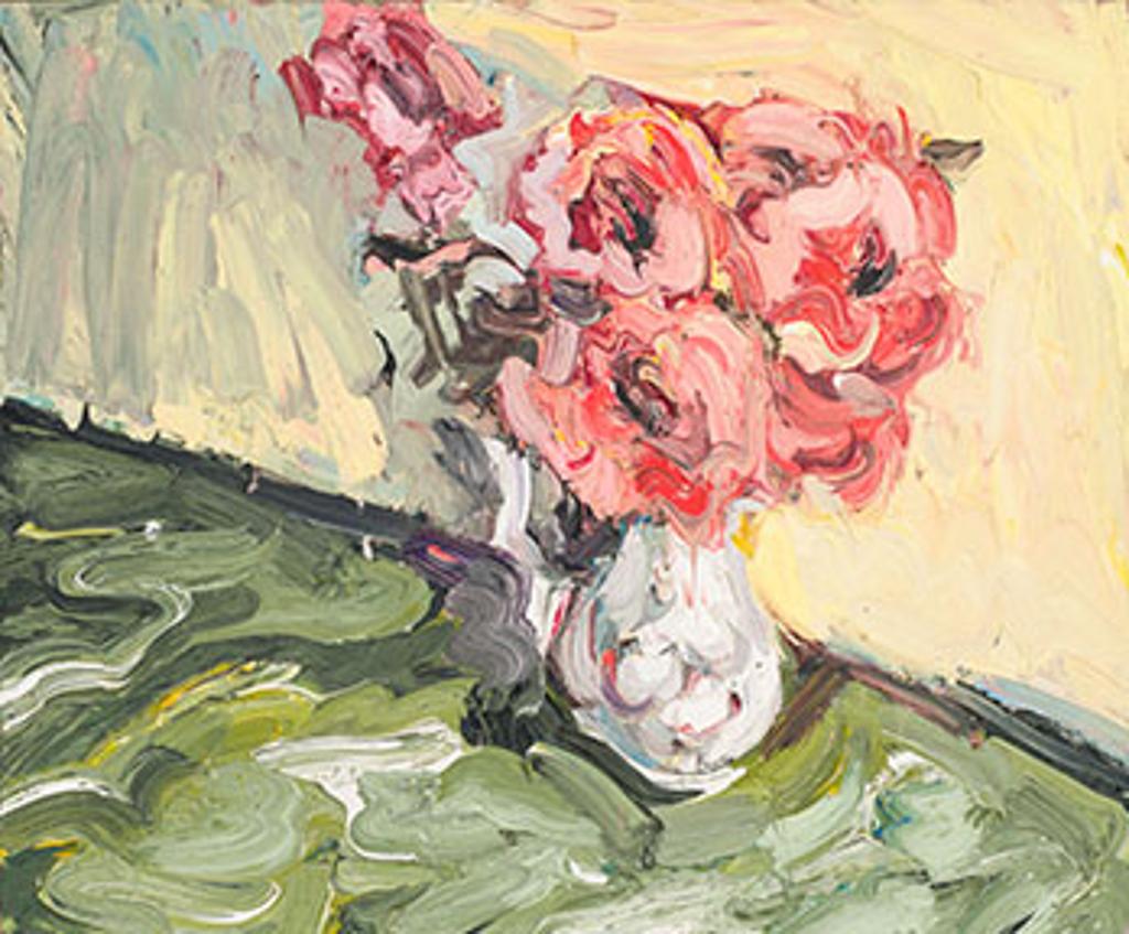 Edward Beale (1950) - Roses in White Jug