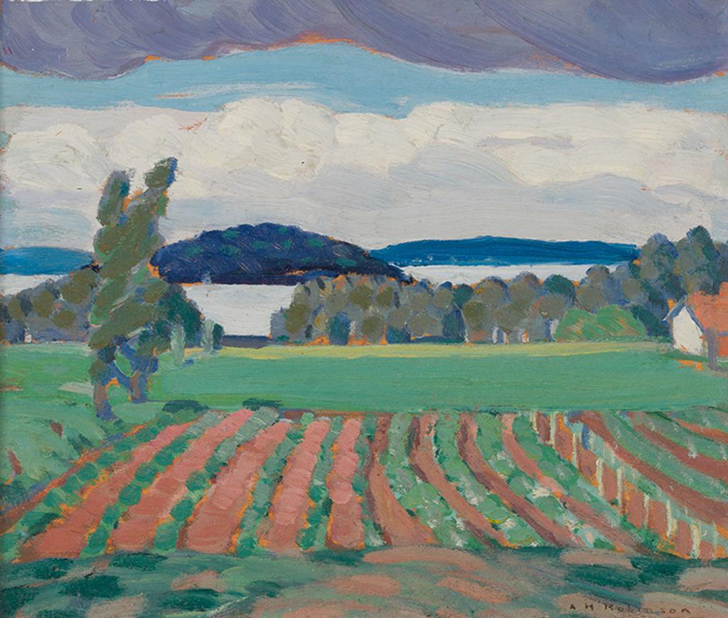 Albert Henry Robinson (1881-1956) - Cultivated Fields, Brome Lake