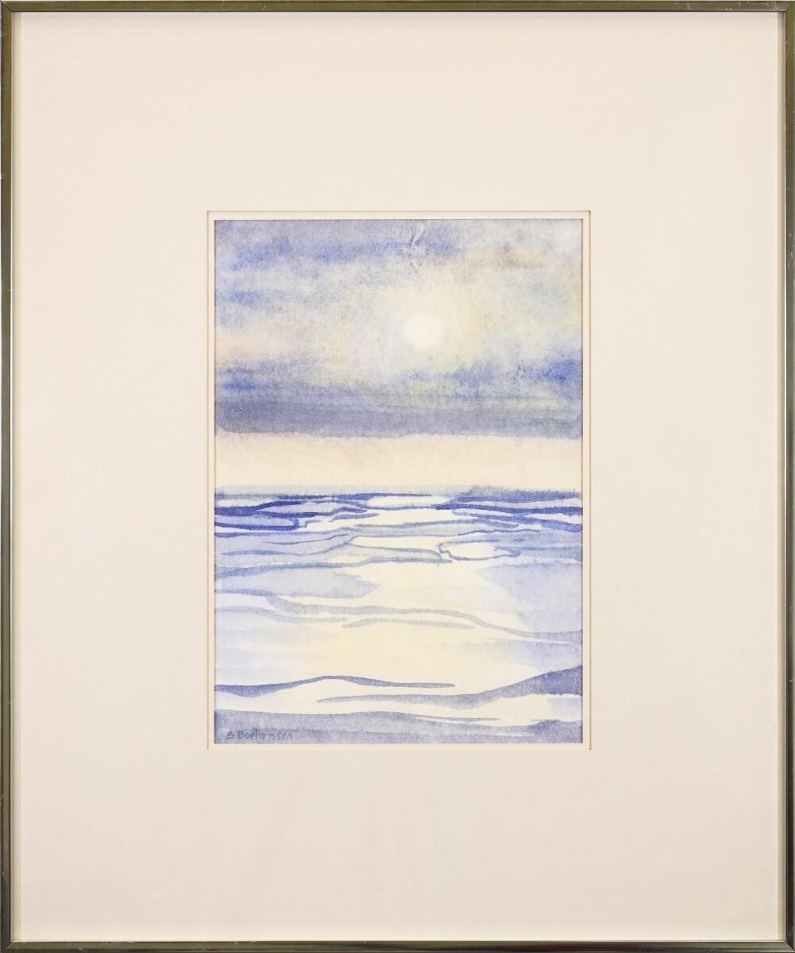 Sylvia Boehrnsen (1926) - Untitled; Seascape