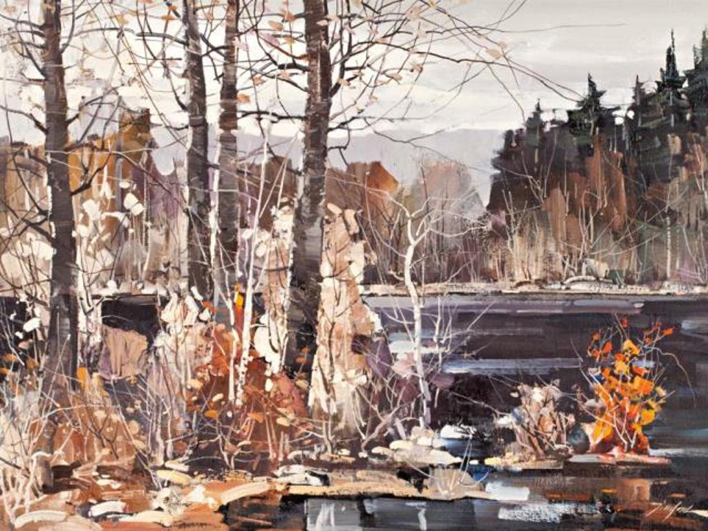 Tin Yan Chan (1942) - Lake Side Trees