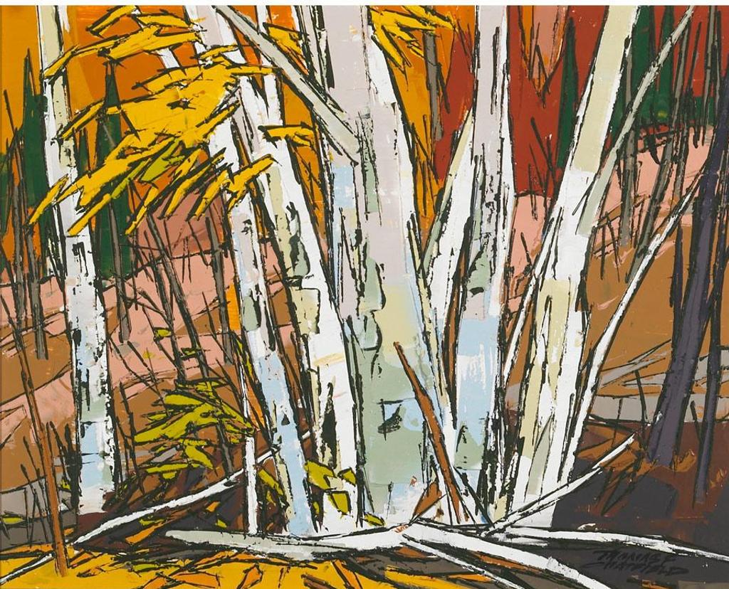 Thomas Frederick Haig Chatfield (1921-1999) - The Birch Trees, Muskoka, Ont.