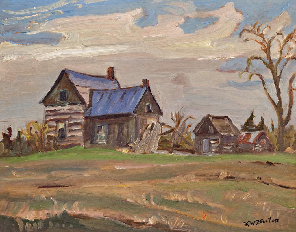 Ralph Wallace Burton (1905-1983) - Old Farm House