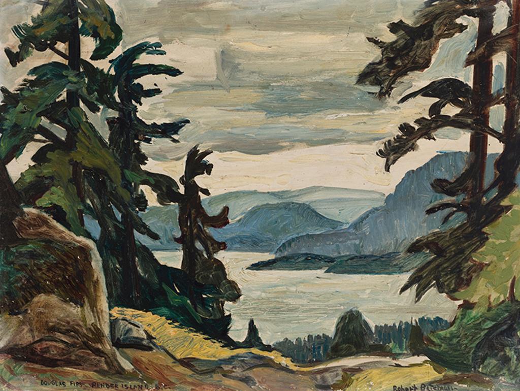 Robert Mclellan Bateman (1930-1922) - Douglas Firs, Pender Island, BC
