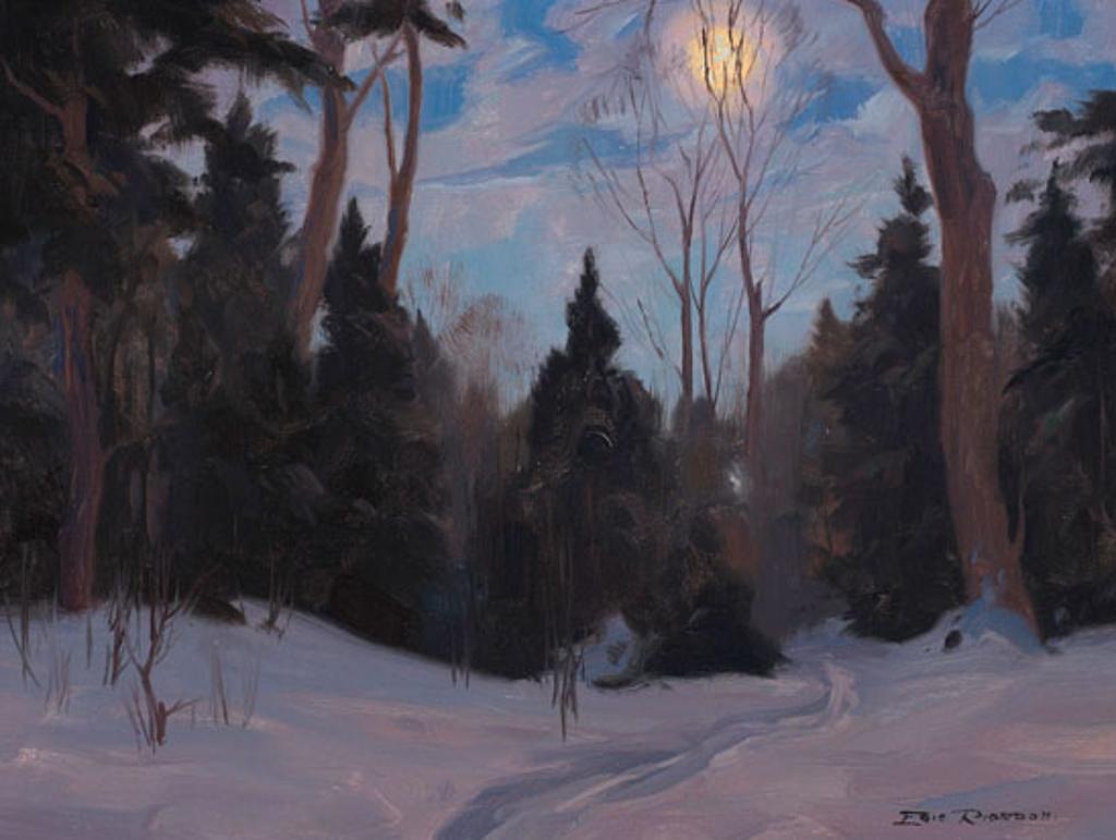 John Eric Benson Riordon (1906-1948) - Laurentians, Forest in Winter