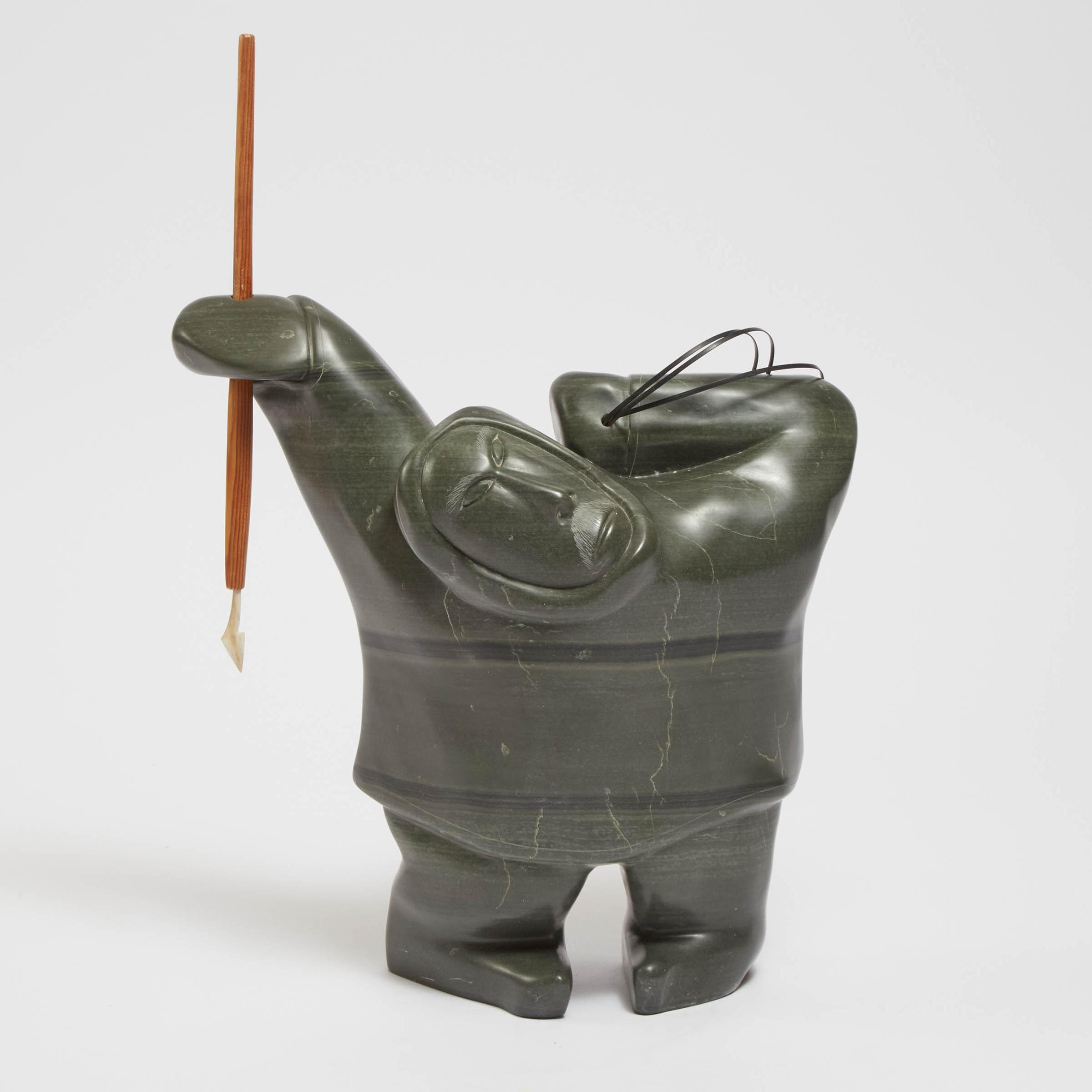 Davidee Kavik (1915) - Hunter Thrusting Harpoon