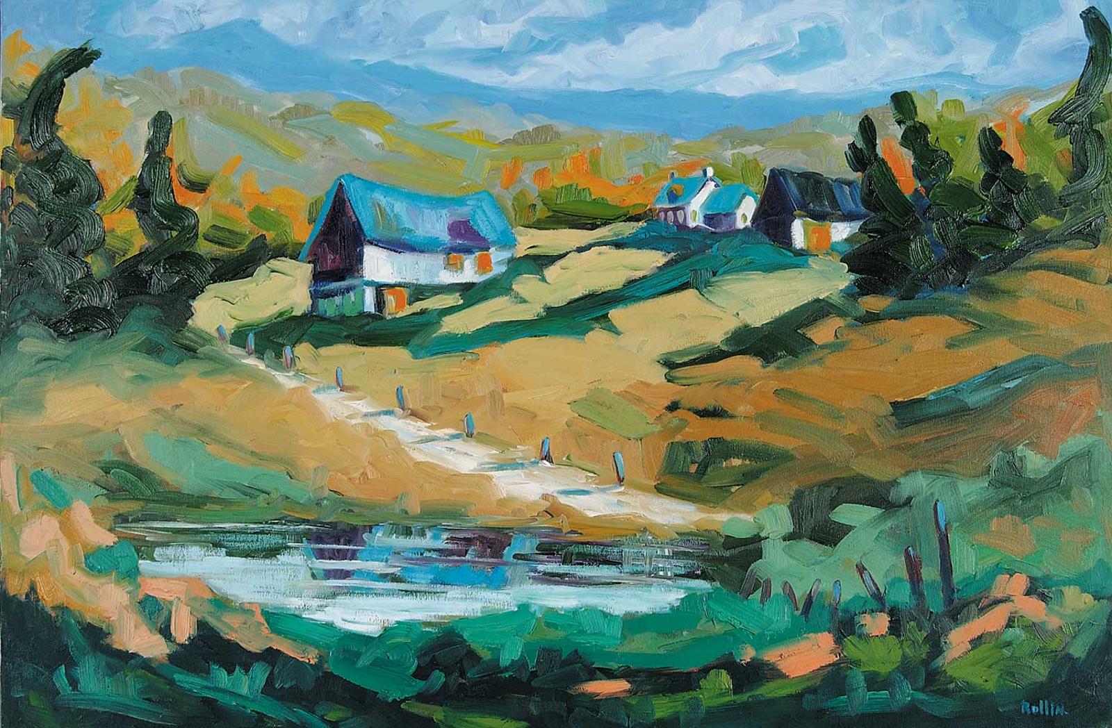 Claude Rollin (1950) - Ferme a Arundel, Quebec