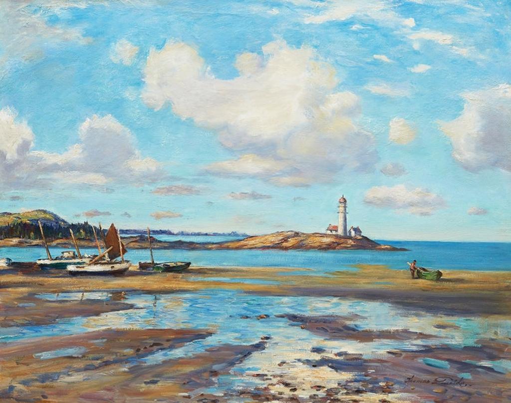 Thomas Hilton Garside (1906-1980) - Metis Lighthouse, Leggett's Point