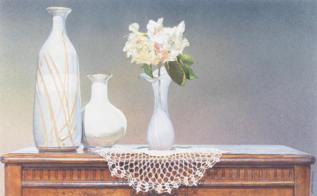 Britton Michael Francis (1947-2008) - Ceramic and Lace
