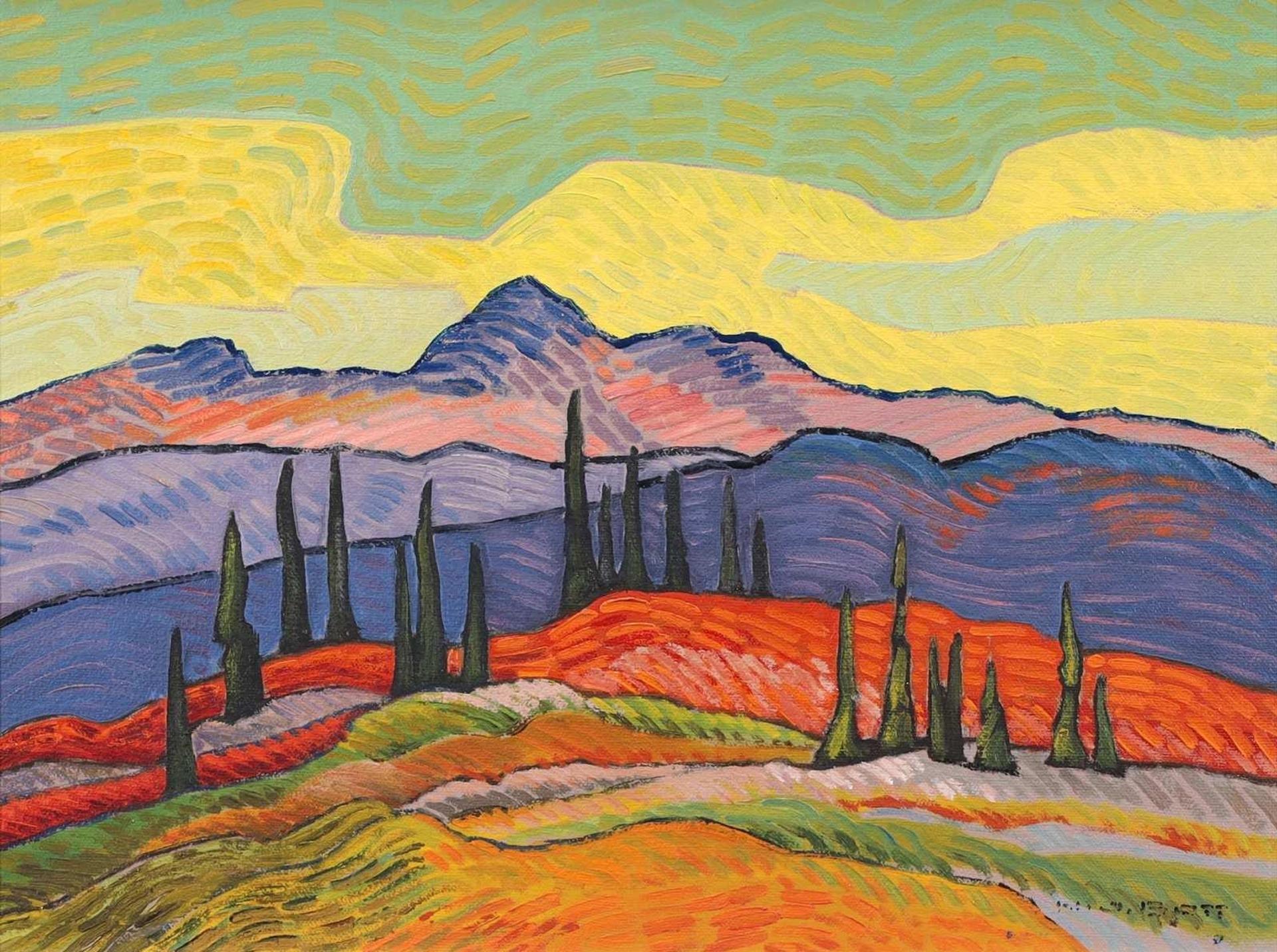 Nicholas Johannes Bott (1941-2021) - B.C.-Yukon Boundary; 1988