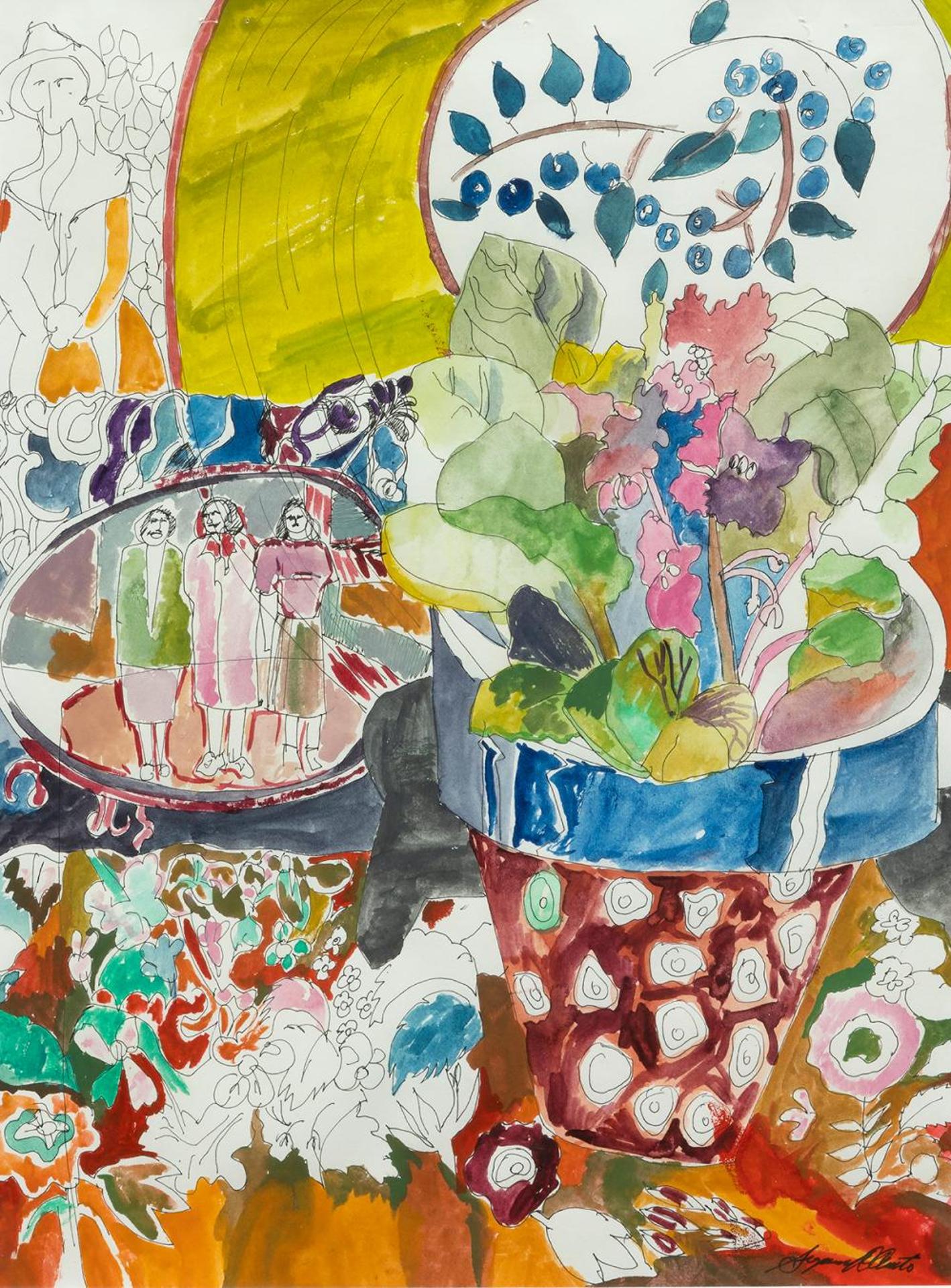 Suzanne D'Amato - Still Life with Three Sisters