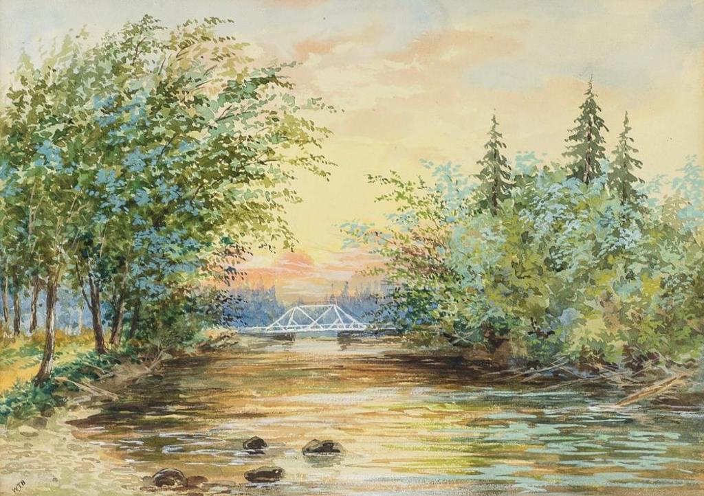 Walter James Baber (1856-1924) - Burnett River - New Westminster