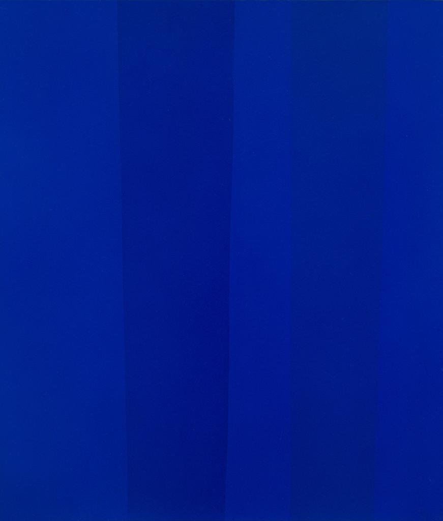 Guido Molinari (1933-2004) - Untitled (from the Quantificateur bleu series)