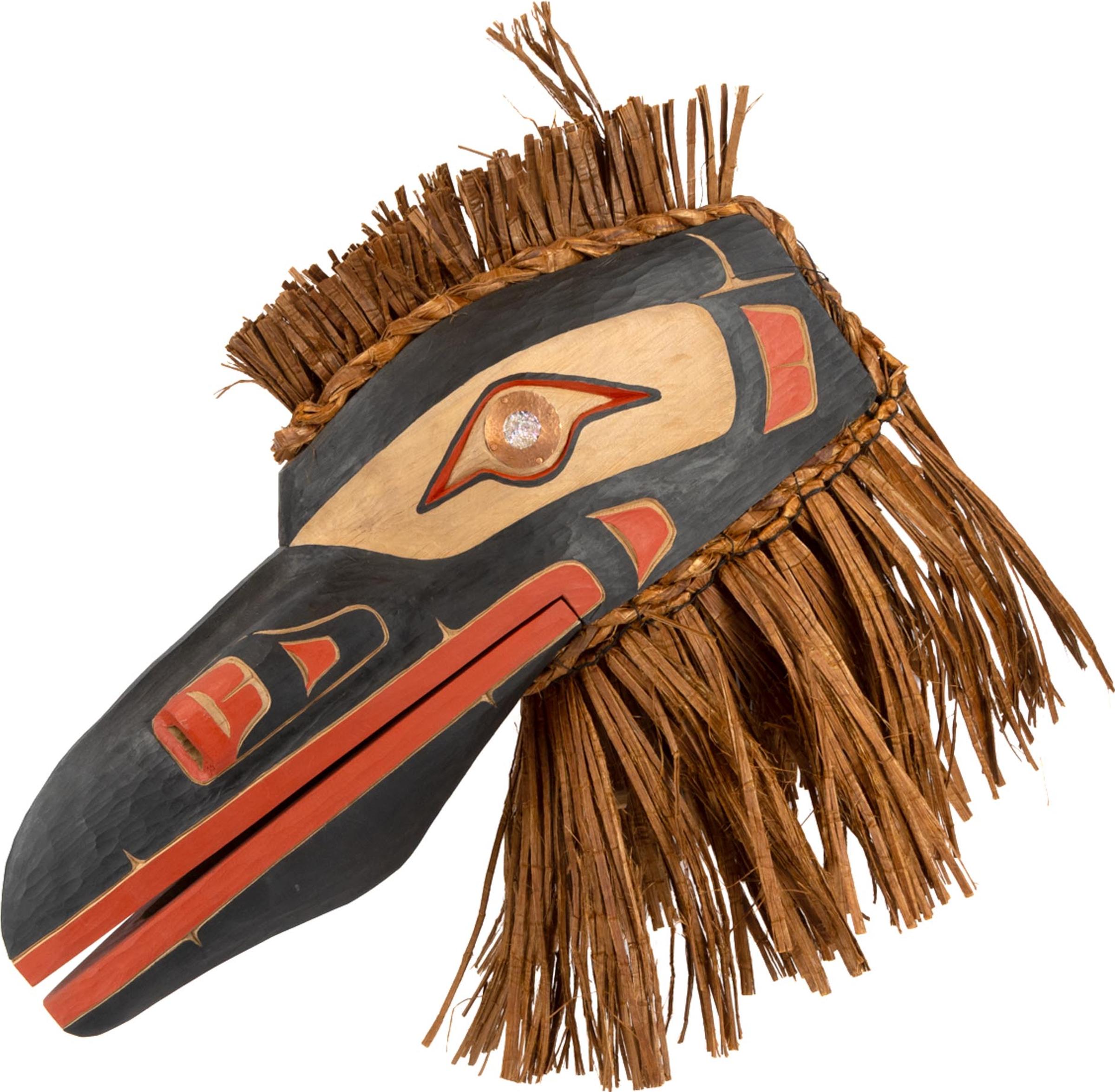 Tim Alfred - Kwagiulth Raven Mask, 2021