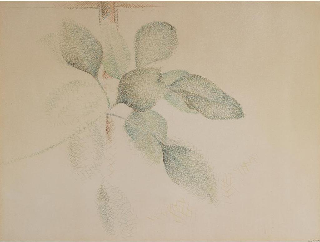 Lionel Lemoine FitzGerald (1890-1956) - Leaf Study