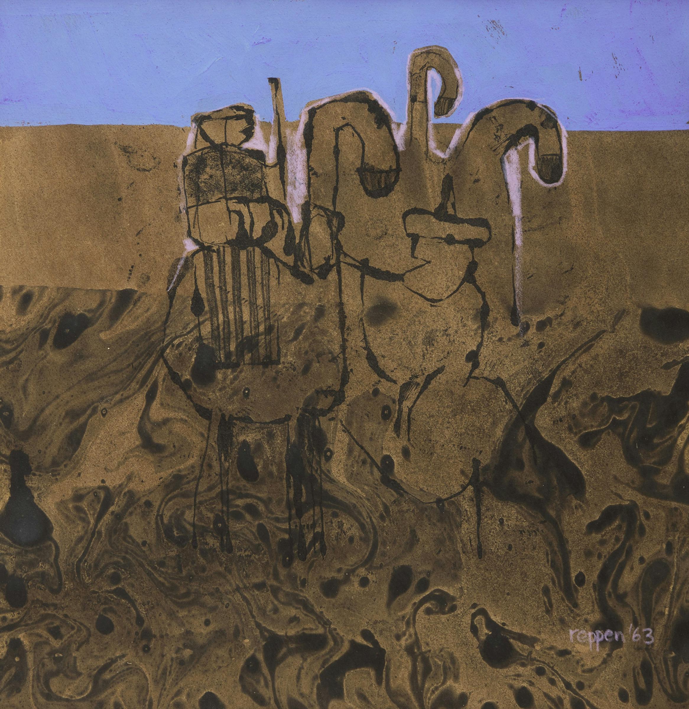Jack Reppen (1933-1964) - Desert Scene