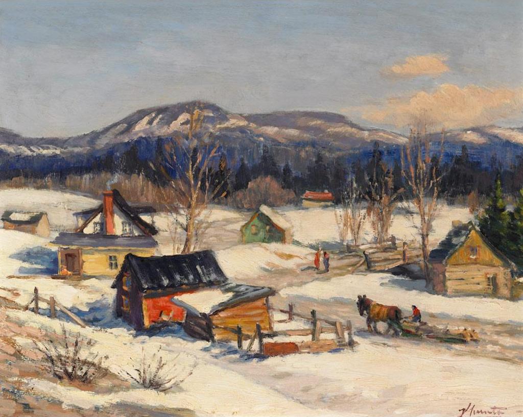 Joseph Giunta (1911-2001) - In The Laurentians, Near Ste. Marguerite, Que.