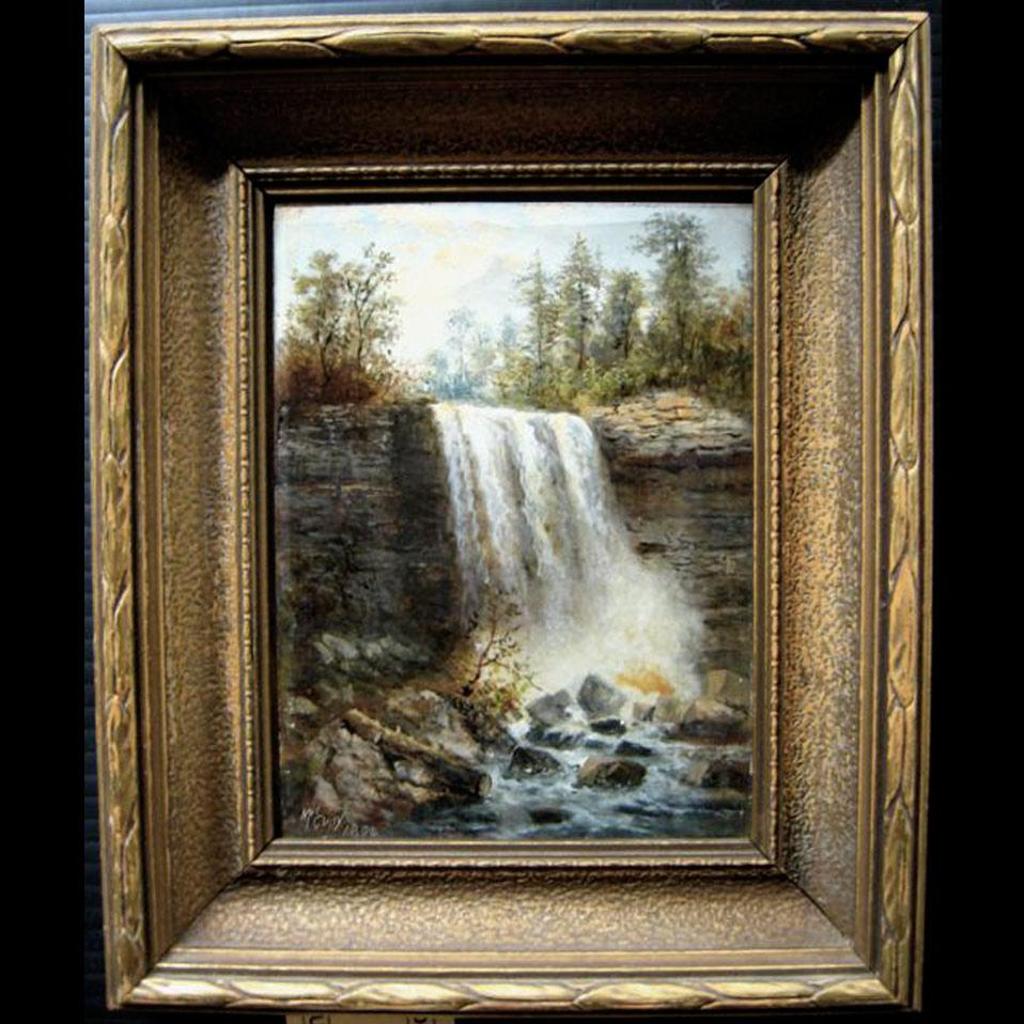 Harry (Henry) Nesbitt McEvoy (1828-1914) - Waterfall Study
