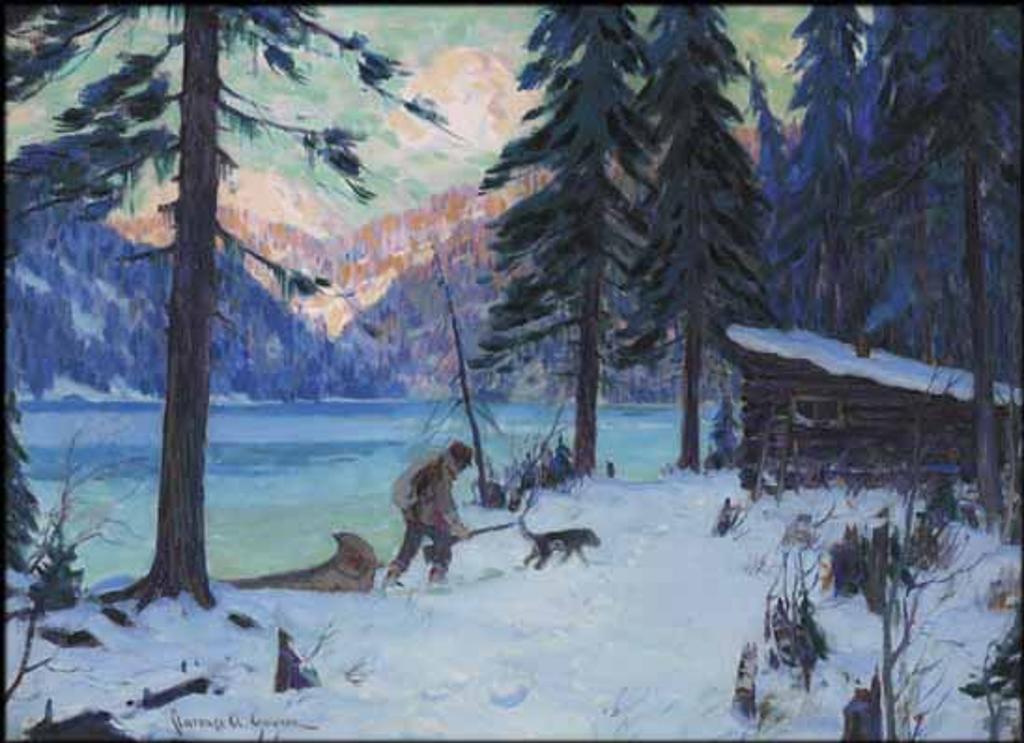 Clarence Alphonse Gagnon (1881-1942) - The Trapper's Return