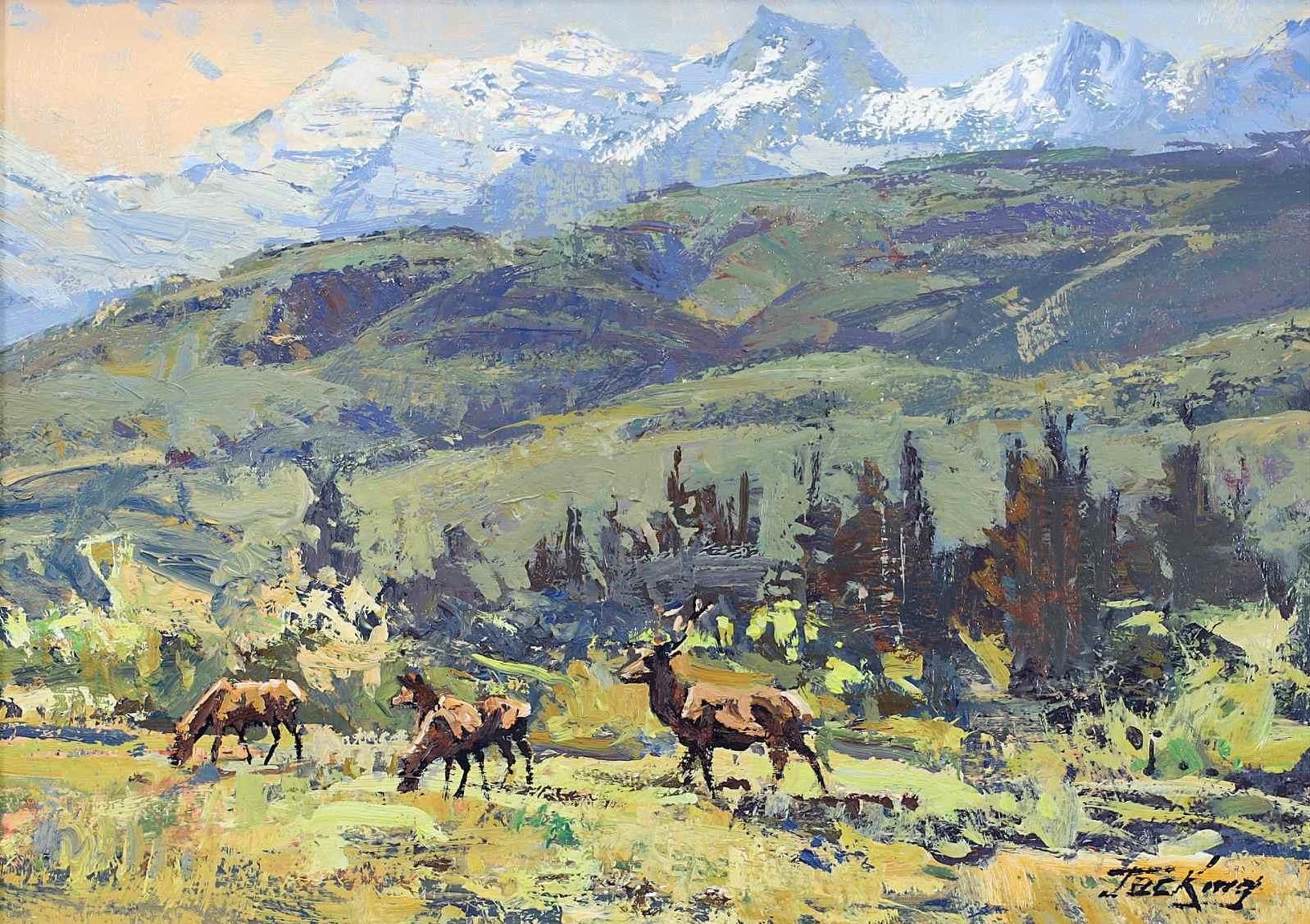 Jack [Jac] Elmo King (1920-1998) - Mountain Elk